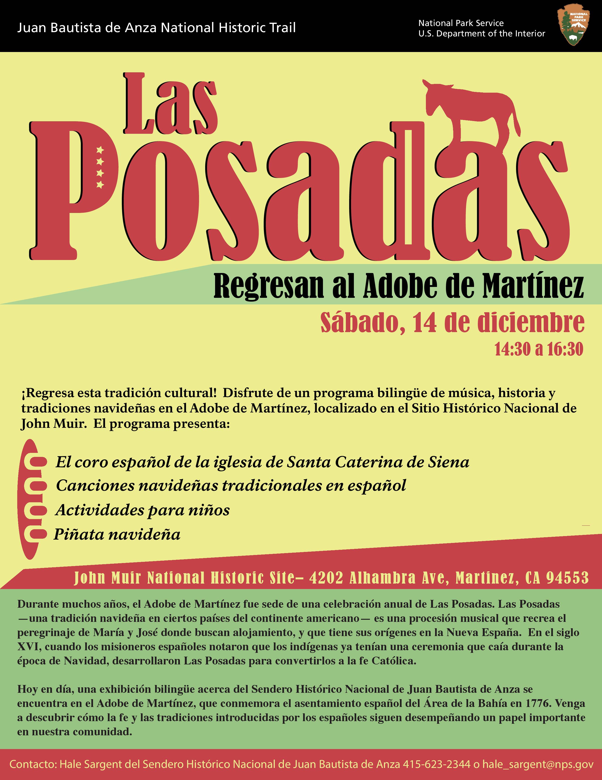 Event: Las Posadas at the Martinez Adobe, California